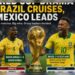 World Cup Drama as Brazil Cruises, Mexico Leads