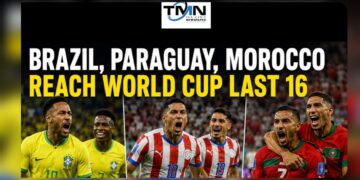 Brazil, Paraguay, Morocco Reach World Cup Last 16
