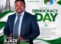 Democracy Day: Ajadi Felicitates Oyo Residents, Urges Nigerians to Defend Democratic Values