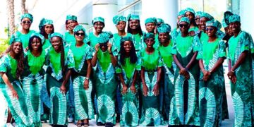 Super Falcons’ New Ankara Attire Wins Hearts Ahead of WAFCON