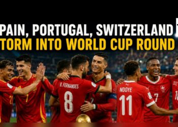 Spain, Portugal, Switzerland Storm into World Cup Round 16