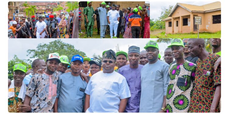 Ajadi Backs Community Police Station Project in Oluyole, Says Security Will Attract Investment