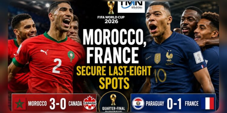 World Cup: Morocco, France Secure Last-Eight Spots