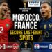 World Cup: Morocco, France Secure Last-Eight Spots