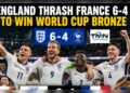 England Thrash France 6-4 to Win World Cup Bronze