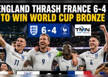 England Thrash France 6-4 to Win World Cup Bronze