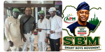Smart Boys Movement Members Meet Football Legend Enyeama at Vinpy Hotel in Uyo