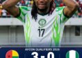 Guinea-Bissau Shock Nigeria 3-0 in AFCON Qualifier