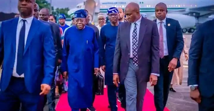 Tinubu Returns, Says ‘I’m Healthy, Sound and Ready to Go’