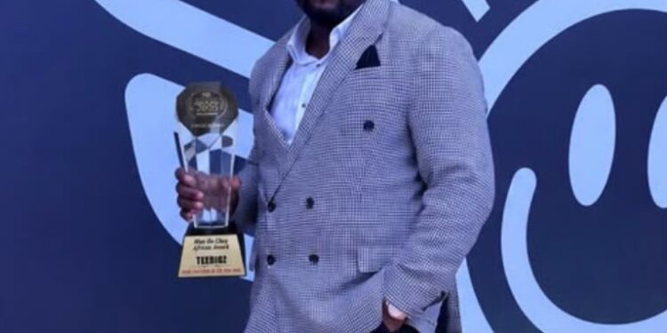 Teebigz Wins Music Executive of the Year at 2026 Man On Cheq Awards
