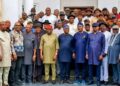 Wike, Lawmakers Meet Fubara in Rivers