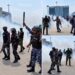 Lekki Toll Gate: Police Fire Tear Gas at #EndSARS Memorial