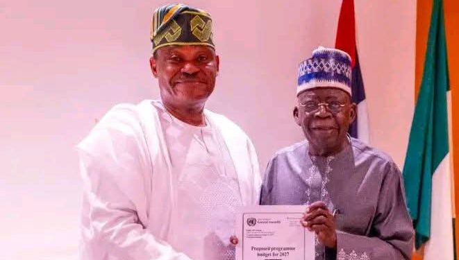 Tinubu Receives Proposed $14bn UN Budget in Historic First