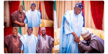 Yari Meets Tinubu in Lagos, Discusses 2027 Campaign Preparations