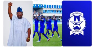 Ajadi Buys 1,000 Tickets for Shooting Stars Fans to Watch Football Match