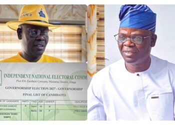 INEC Lists Oriyomi Hamzat as Accord Candidate for Oyo 2027 Governorship Election